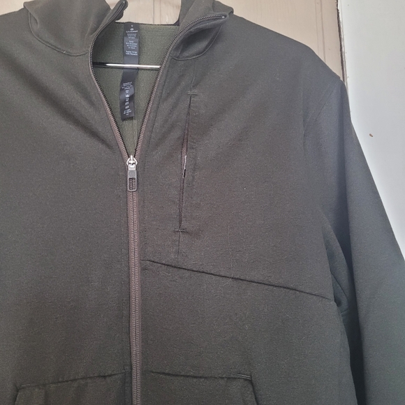 Men's Lululemon City Sweat Zip Hoodie Olive Size Small - Picture 3 of 5